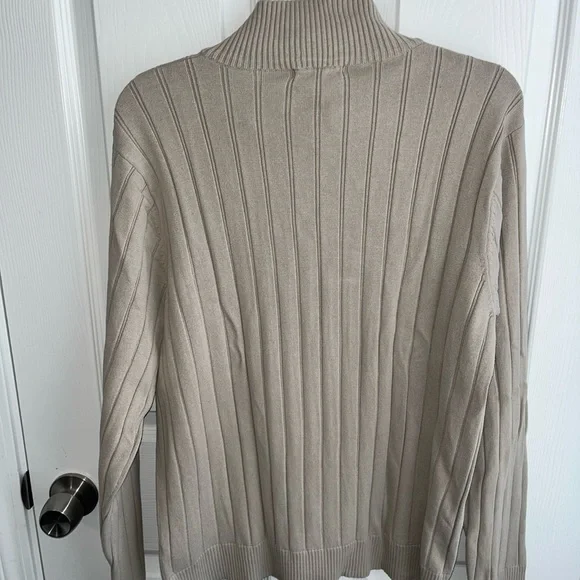 Men's Cream Sweater by Alfani - Picture 2 of 8